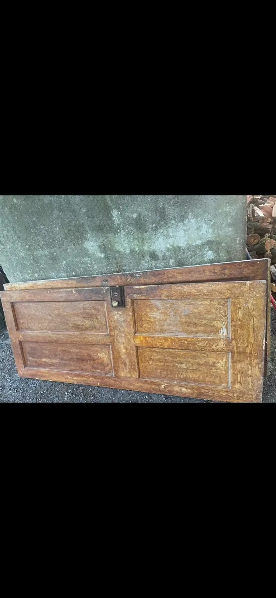 Solid wood doors vintage - Image 1