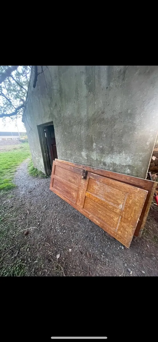 Solid wood doors vintage - Image 3
