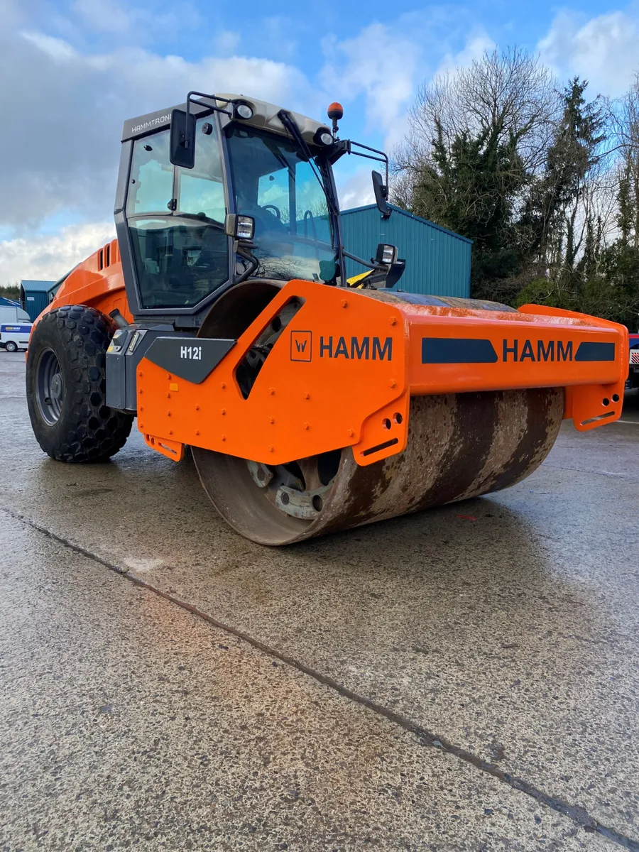 2018 HAMM H12i 12T SINGLE ROLLER - Image 2