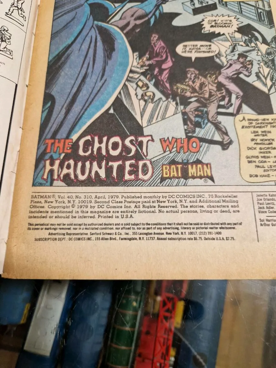 Vintage Batman Comic 1979 - Image 3