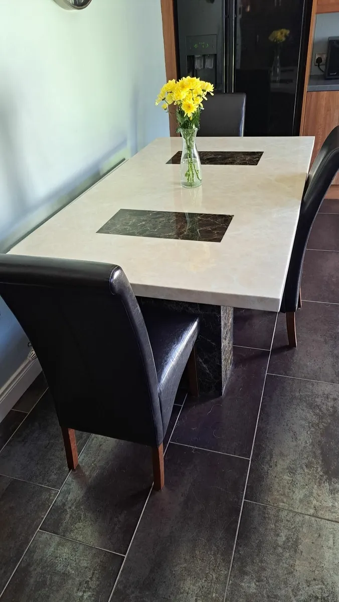 Dining table and chairs - Image 2