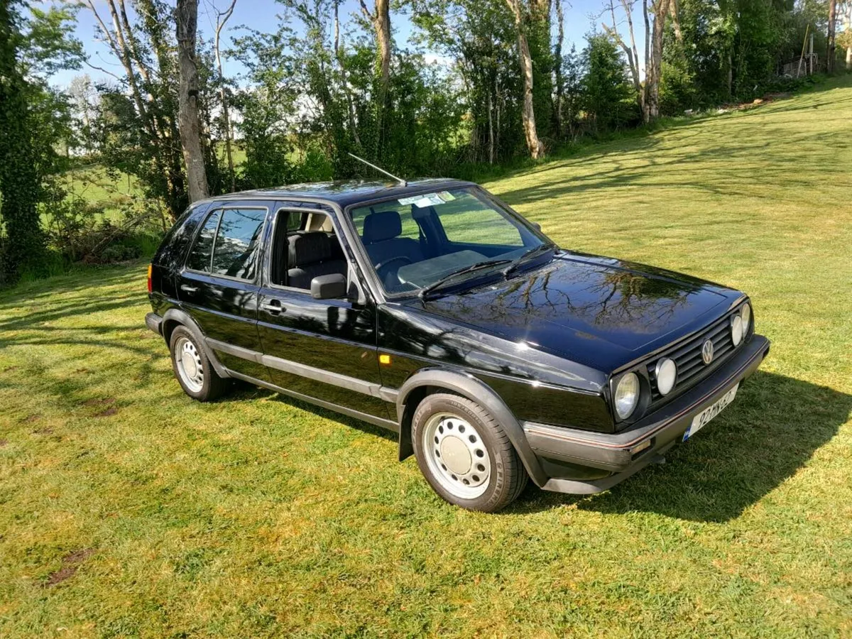 Vw golf mk2 low milage - Image 1