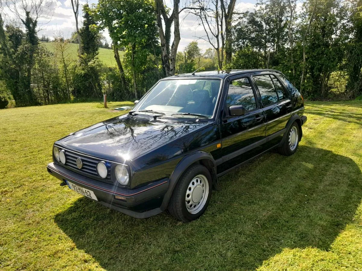 Vw golf mk2 low milage - Image 2