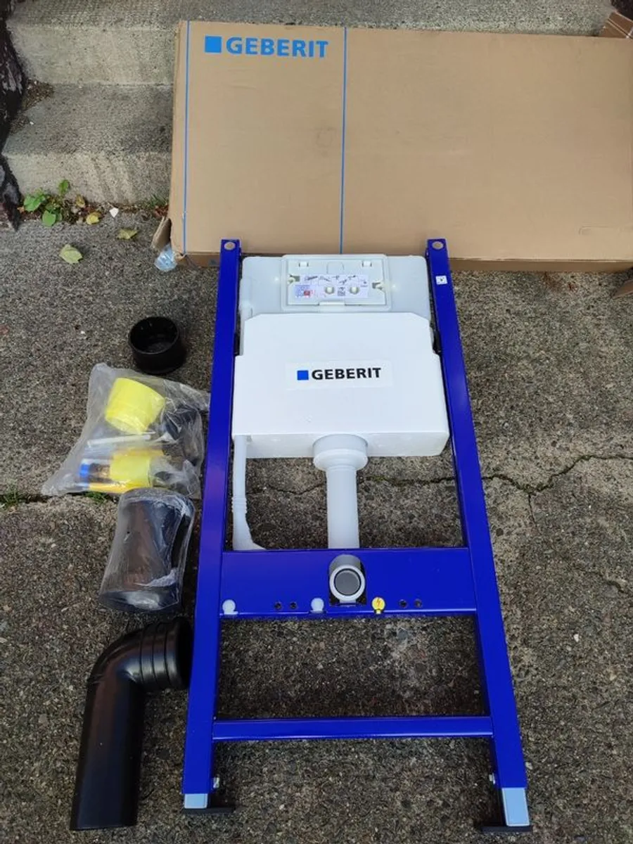 Complete Geberit DuoFix Wall Hung Toilet Set Brand New - Image 2