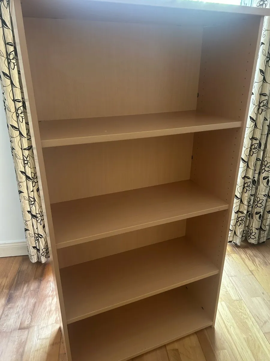 Solid wooden book shelf - Image 1