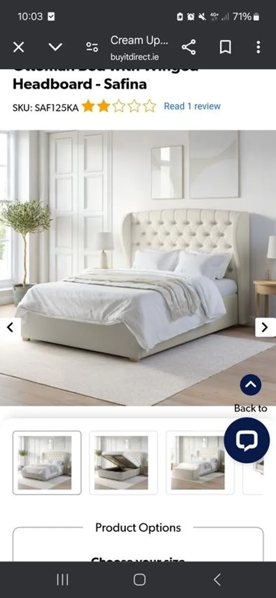 Cream Bed - Image 2