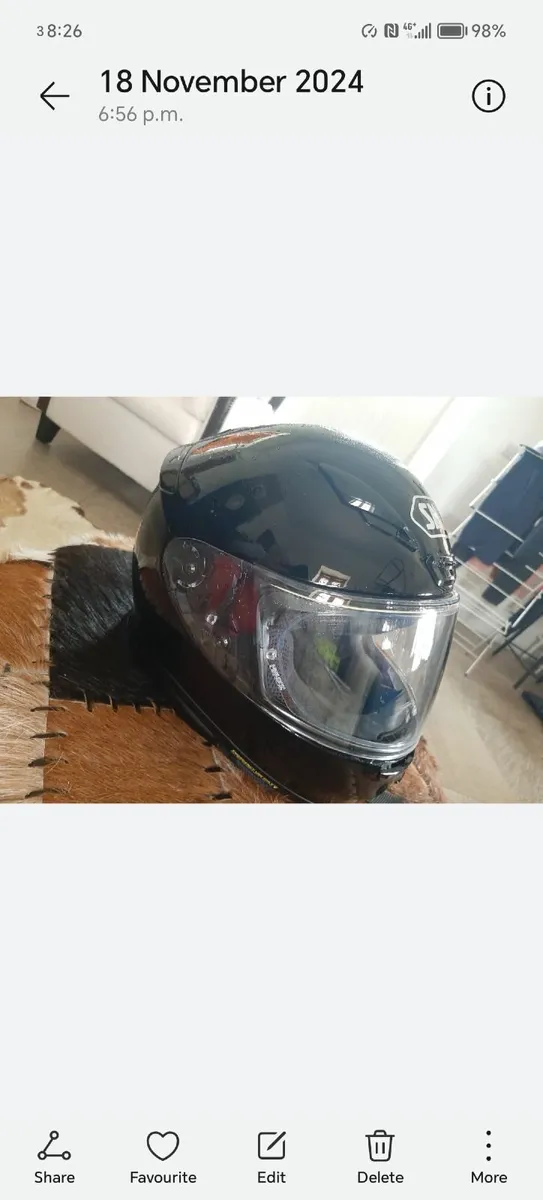 Motorcycle helmet S and boots 5/38 - Image 4