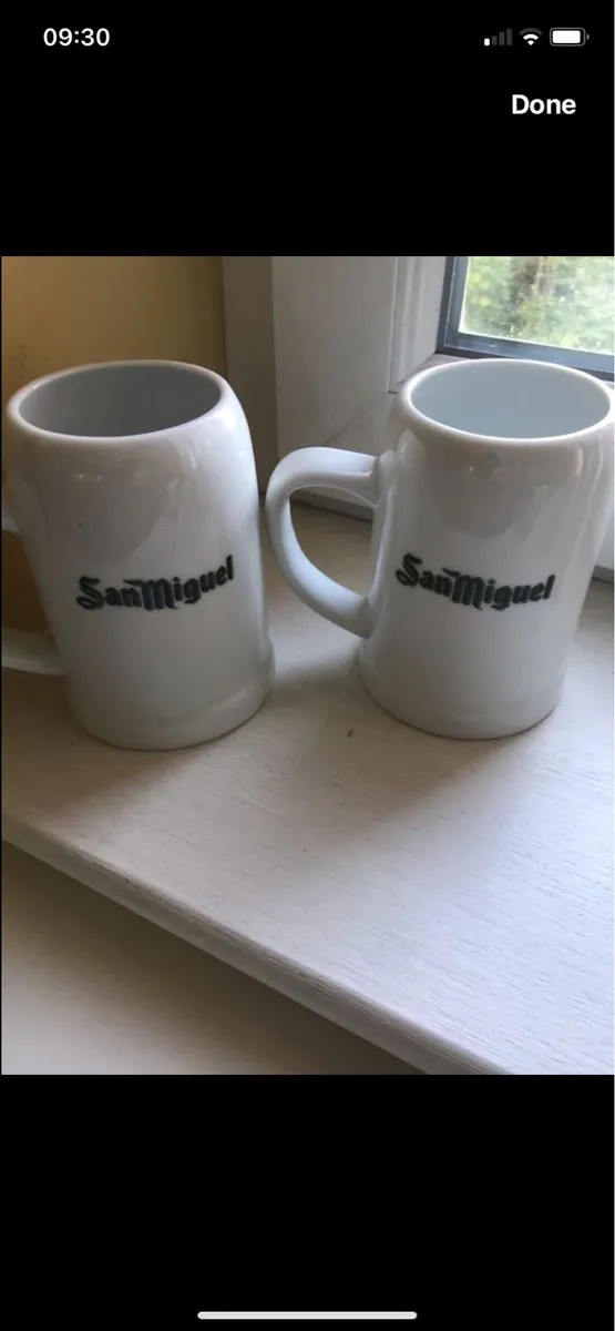 San Miguel Ceramic Tankards (2) - Image 2