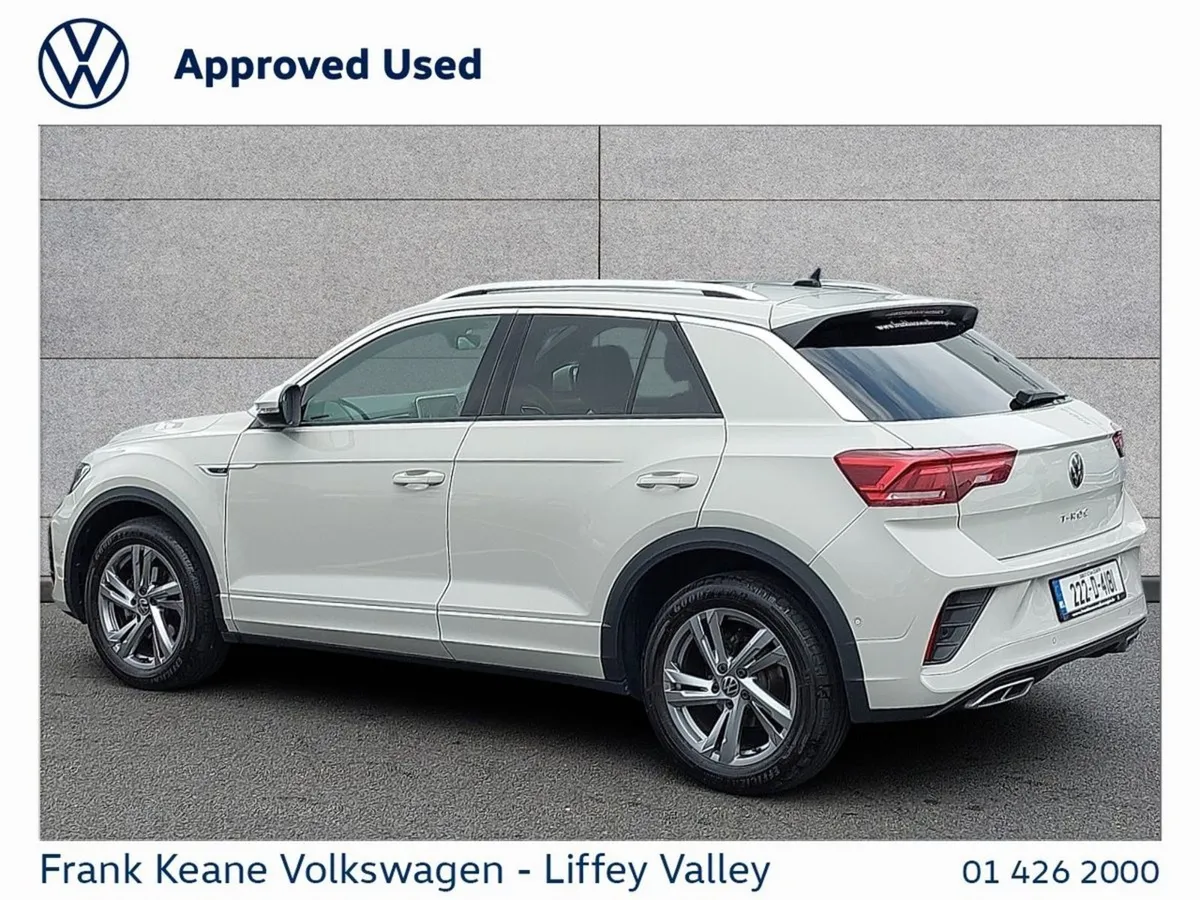 Volkswagen T-Roc R-line Plus 1.0tsi 110BHP  sunro - Image 3