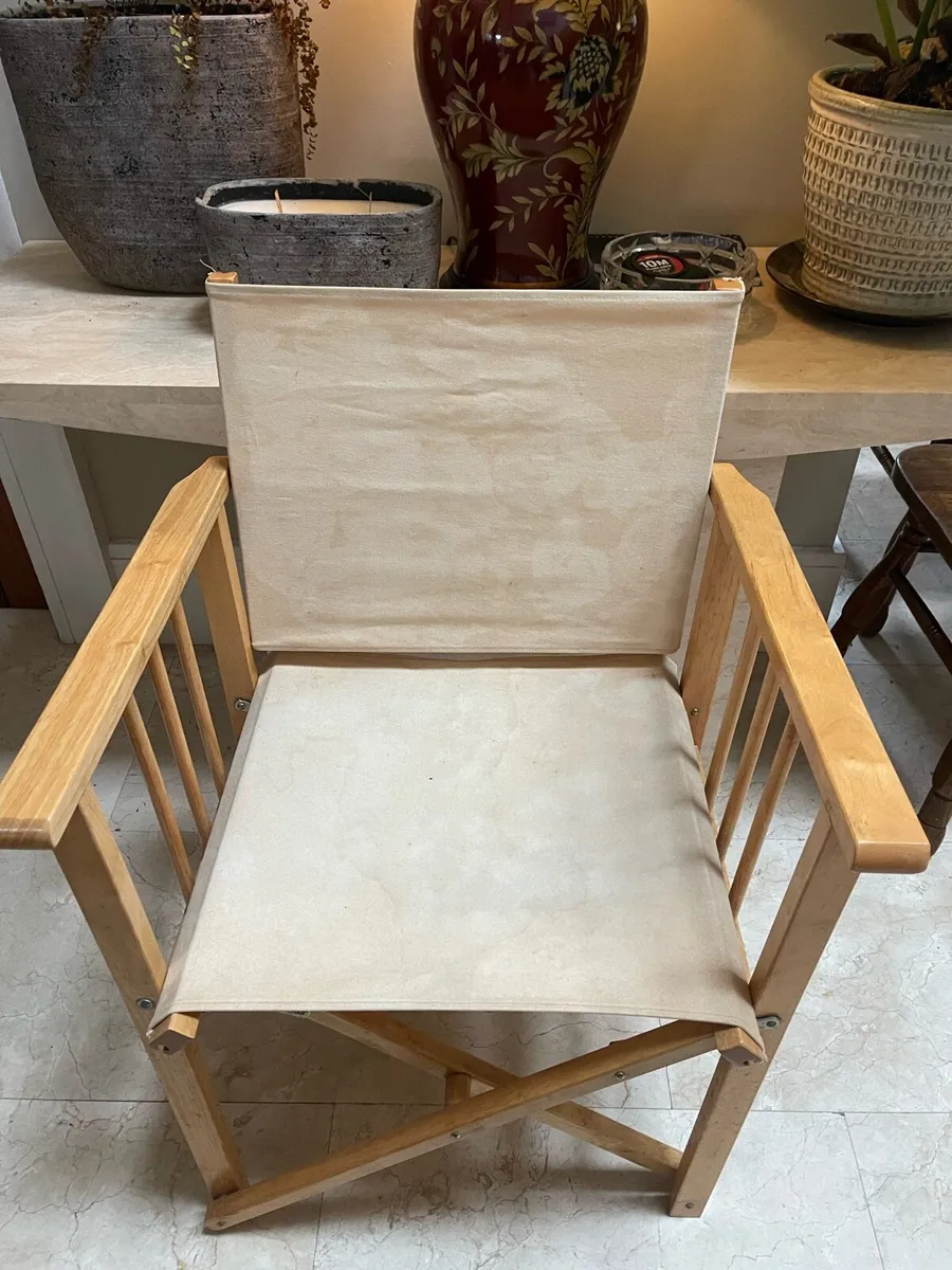 1 x Foldable Picnic - Festival - Garden Chair - Image 1