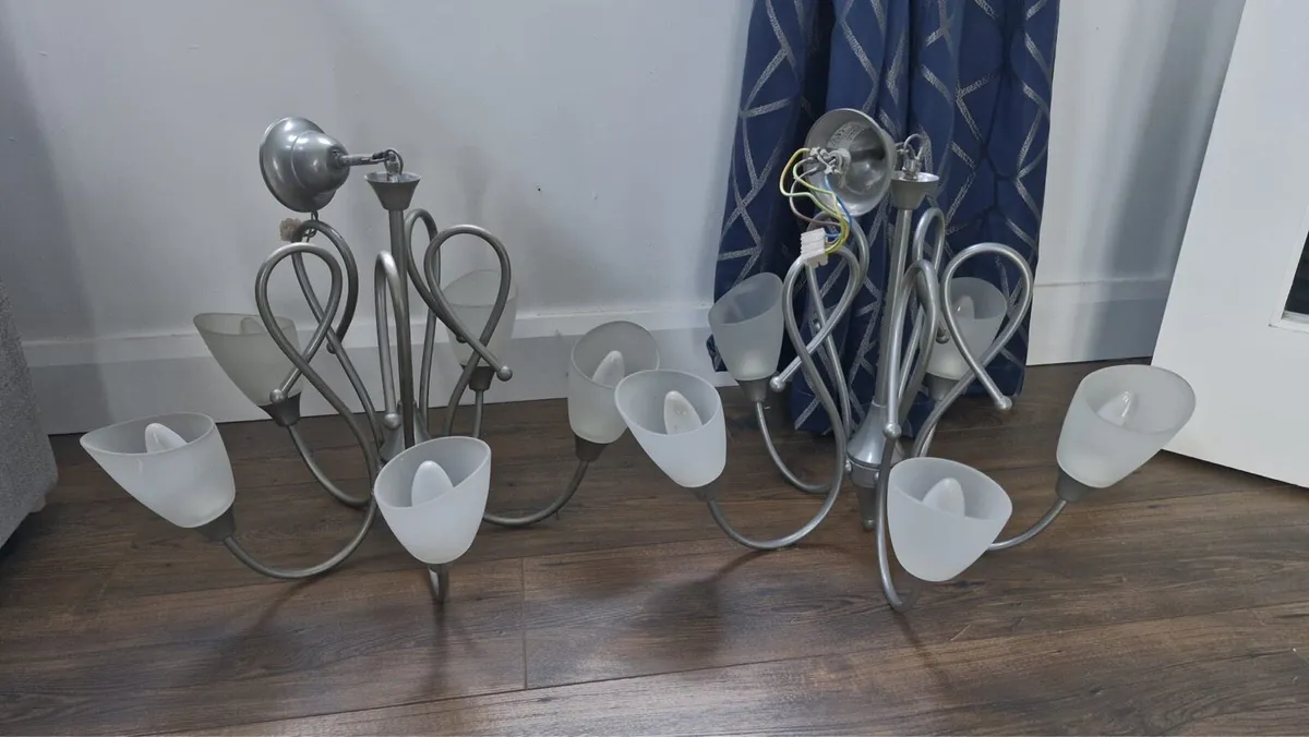 2 Ceiling Light Fittings - Image 3