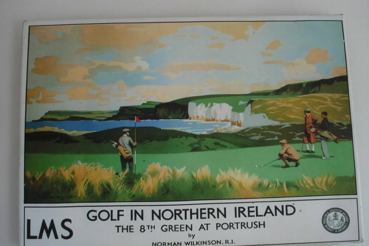 LMS  REPLICA POSTER PORTRUSH GOLF CLUB. - Image 1