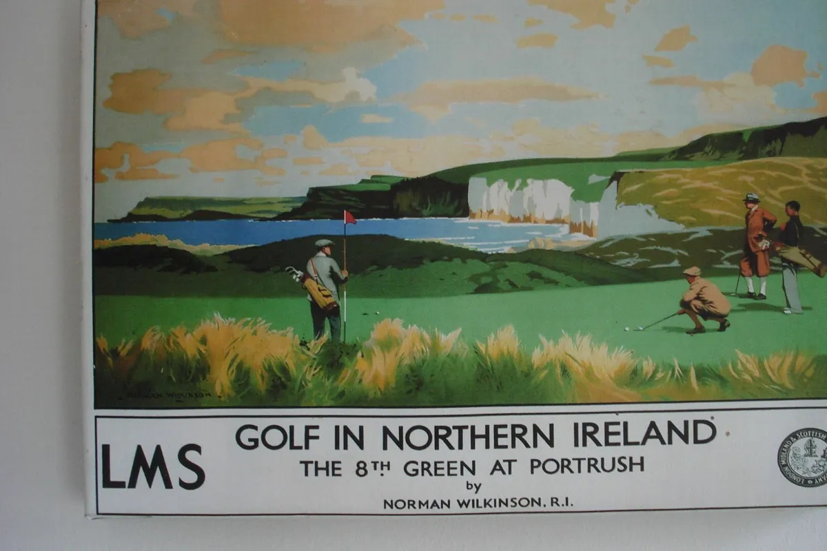LMS  REPLICA POSTER PORTRUSH GOLF CLUB. - Image 2