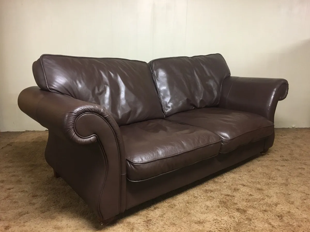 Leather Sofa - Image 1