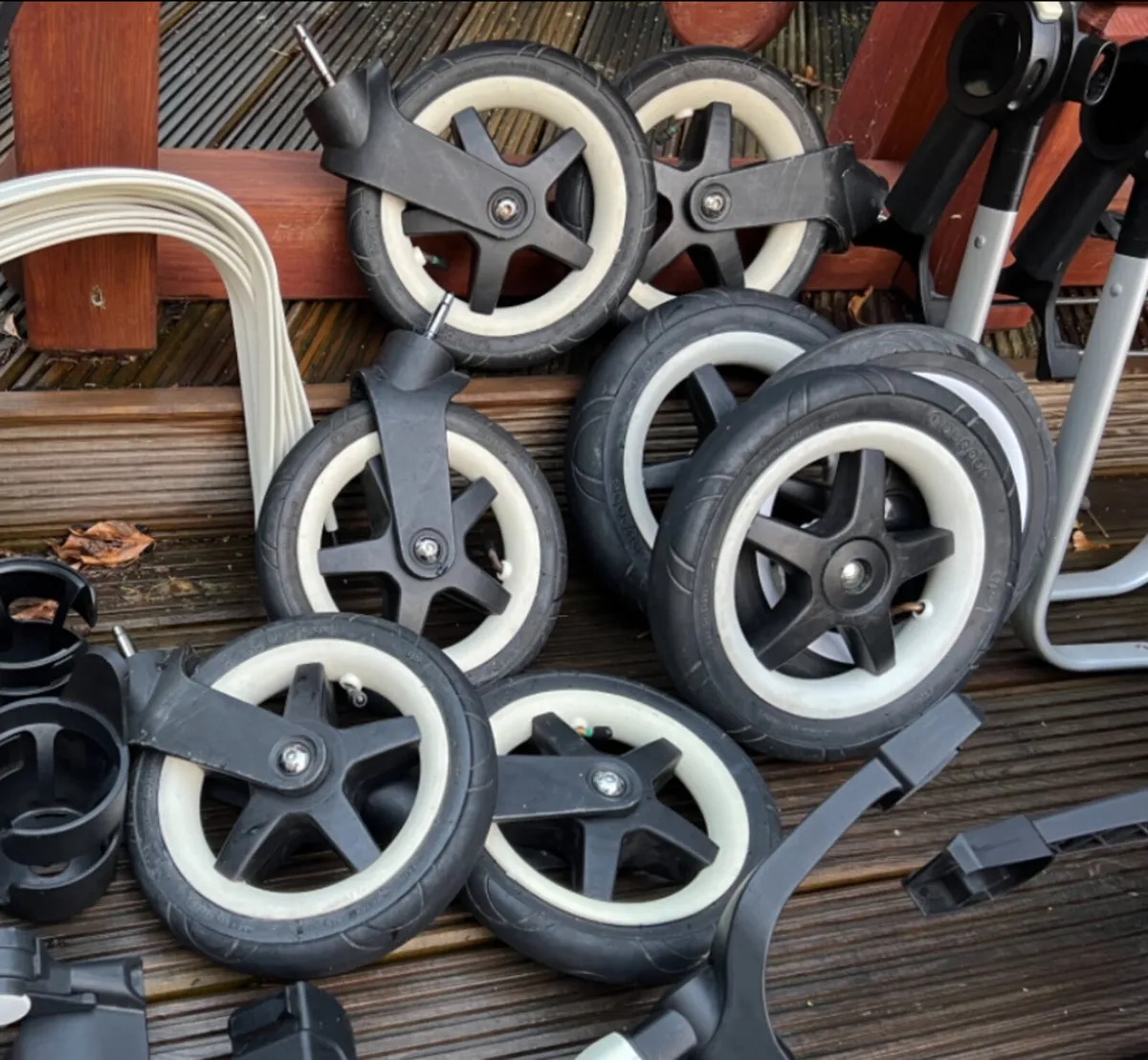 Bugaboo cameleon and Donkey Wheels in Swords - Image 3