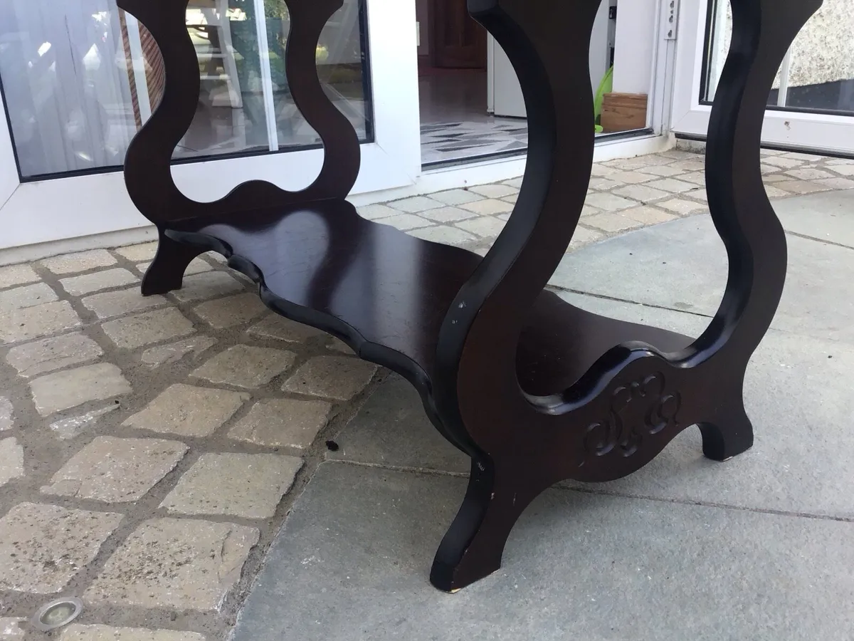 Mahogany coffee table. - Image 2