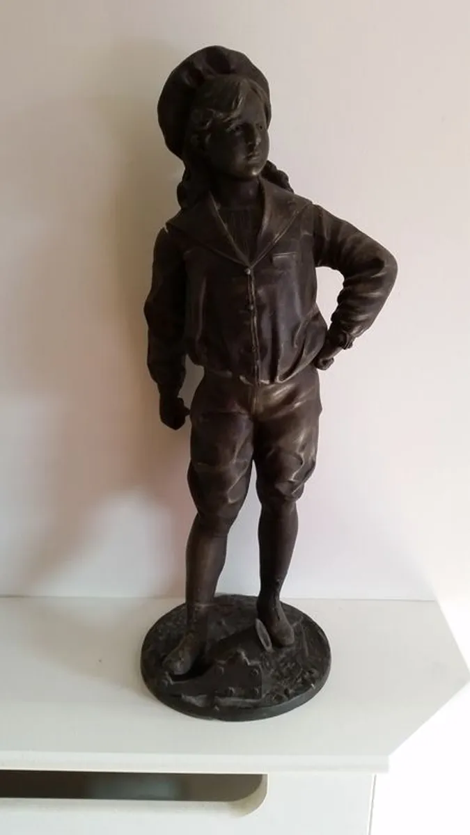 Extremely rare A J Lavergne sculpture - Image 1