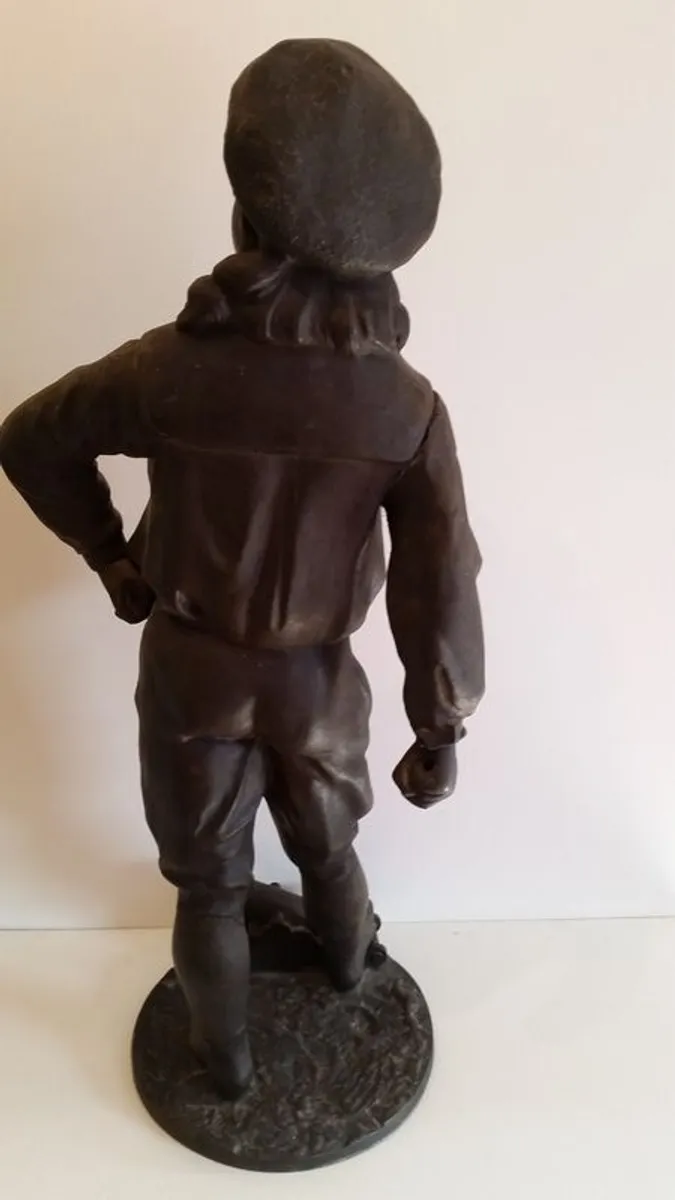 Extremely rare A J Lavergne sculpture - Image 3