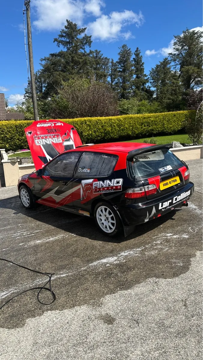 Eg civic rally car - Image 2
