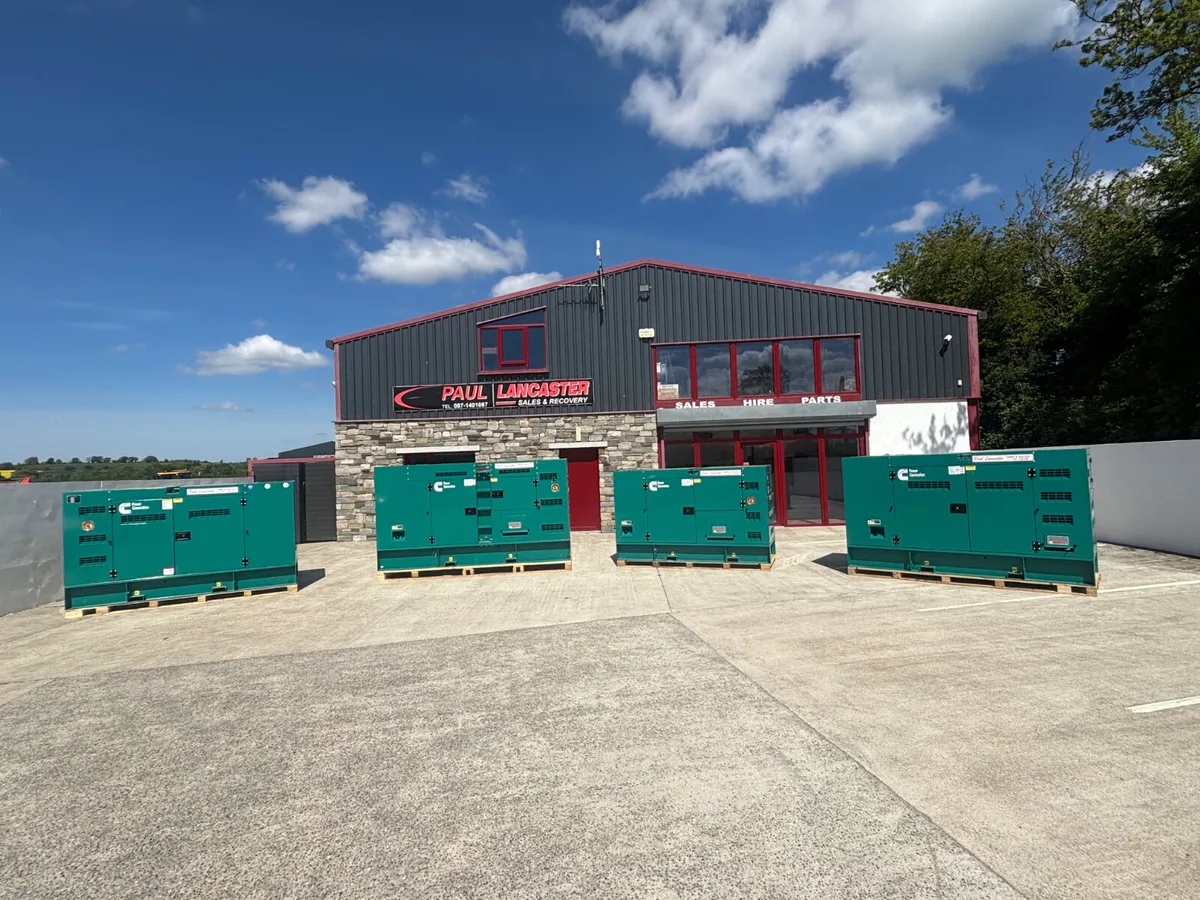 Cummins 110 kva generator new - Image 1