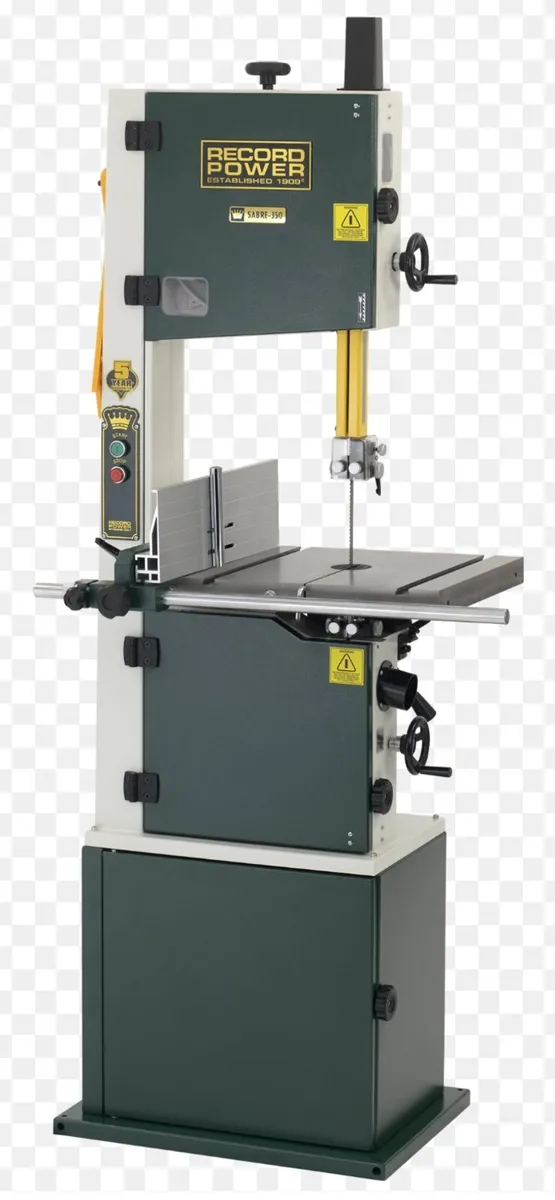Bandsaw record sabre 350 , record cl30 lathe - Image 1