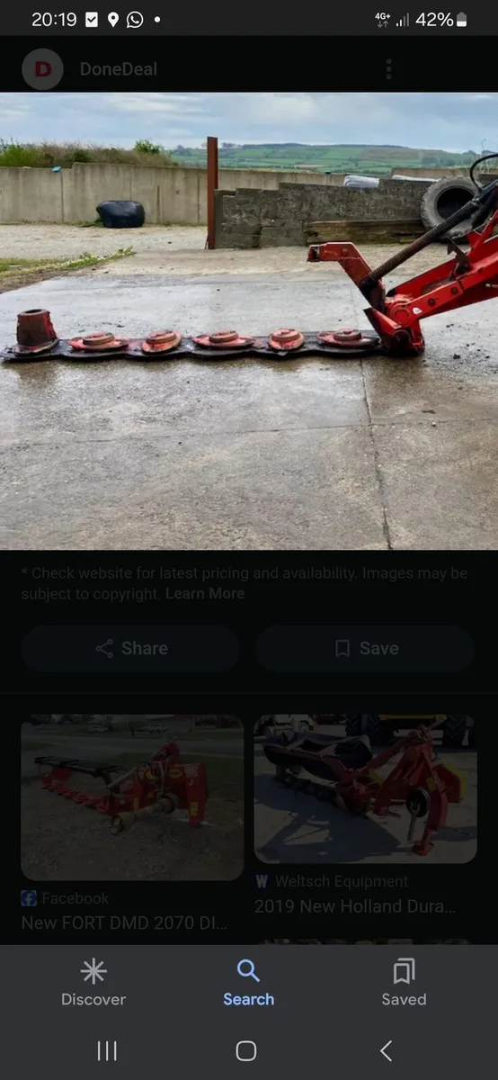 Fort disc mower - Image 2