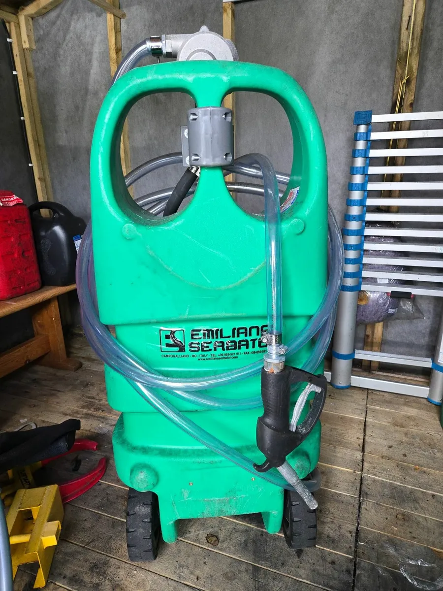 EmilCaddy 110ltr Fuel container on wheels, manual - Image 2