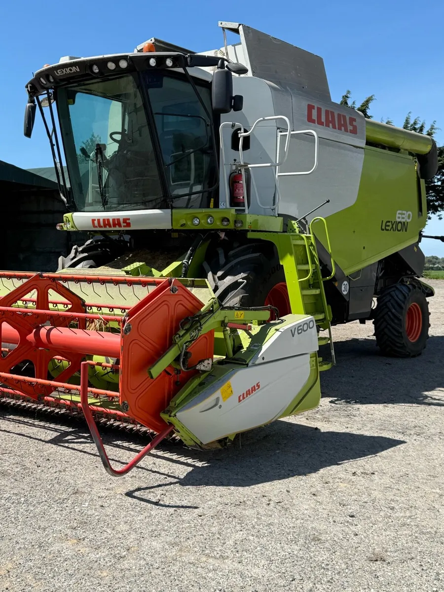2014 Claas lexion 630 cw with vario 600 - Image 3