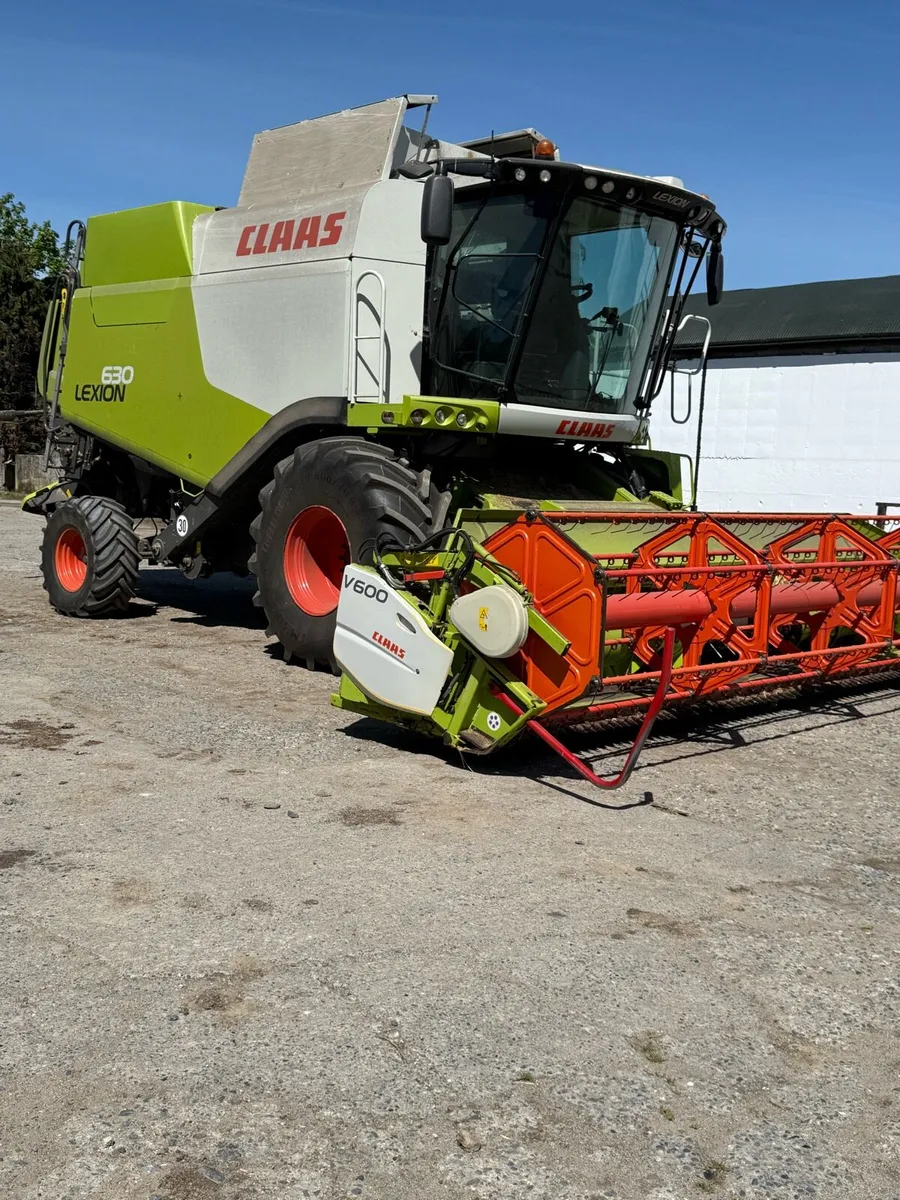 2014 Claas lexion 630 cw with vario 600 - Image 4
