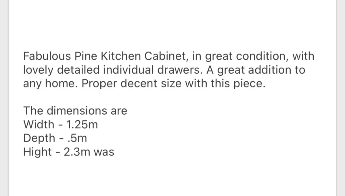 Pine Cabinet - Image 3