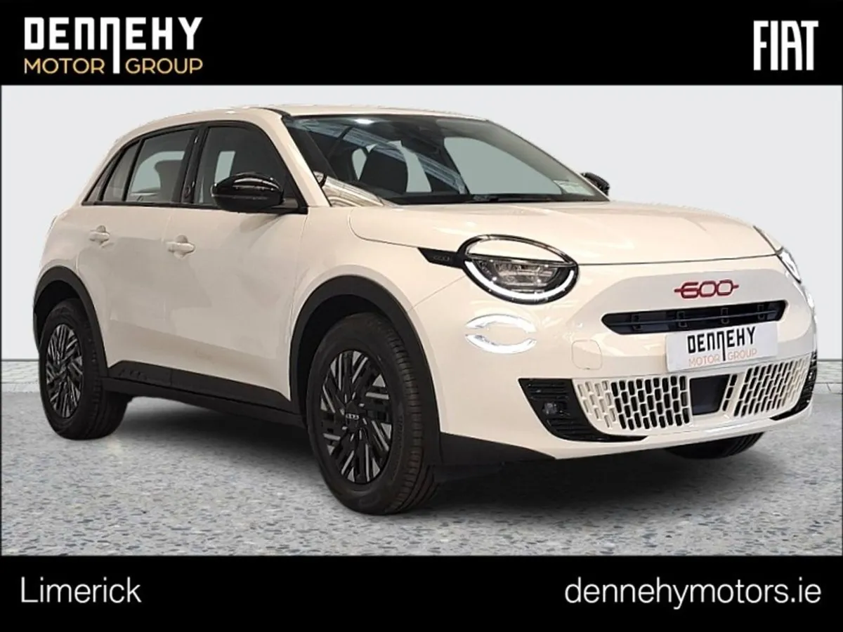 Fiat 600 600e BEV RED 54kwh 115kw - Image 1