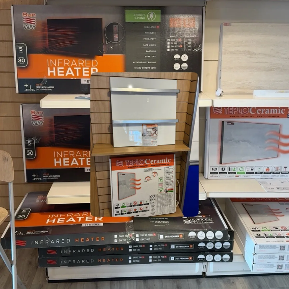 Infra Red electric Heating various sizes WiFi - Image 1