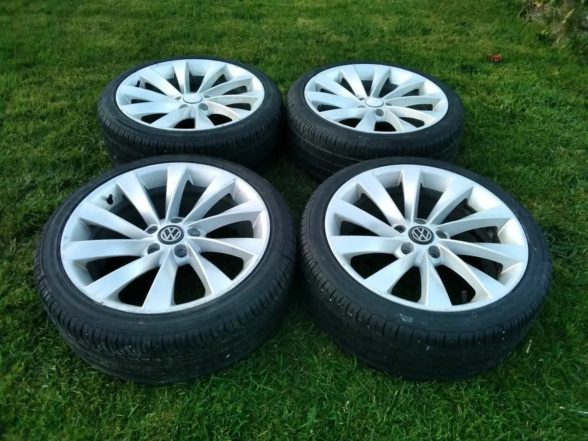 18" Scirocco alloys 5x112  set/pair/singles - Image 2