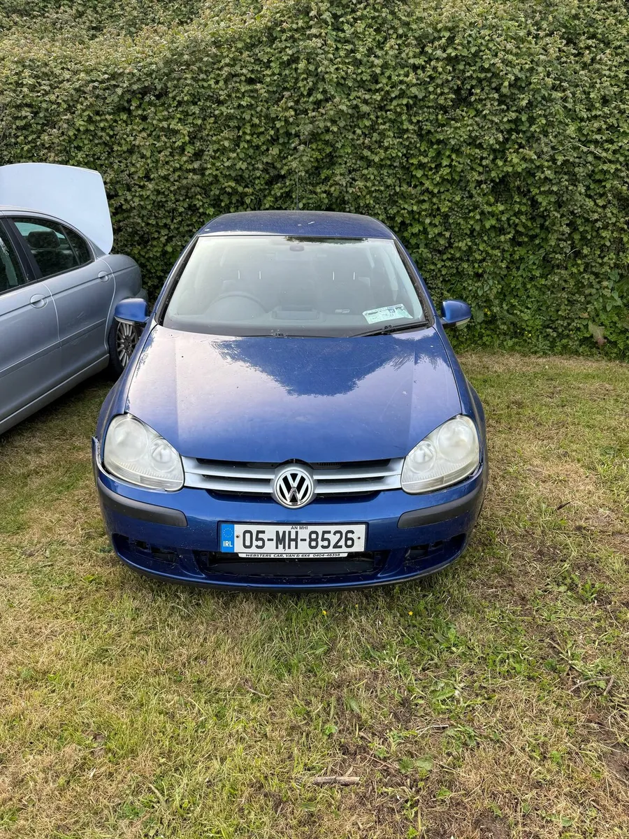 Volswagon golf 1.4 sump busted parts or repair - Image 1