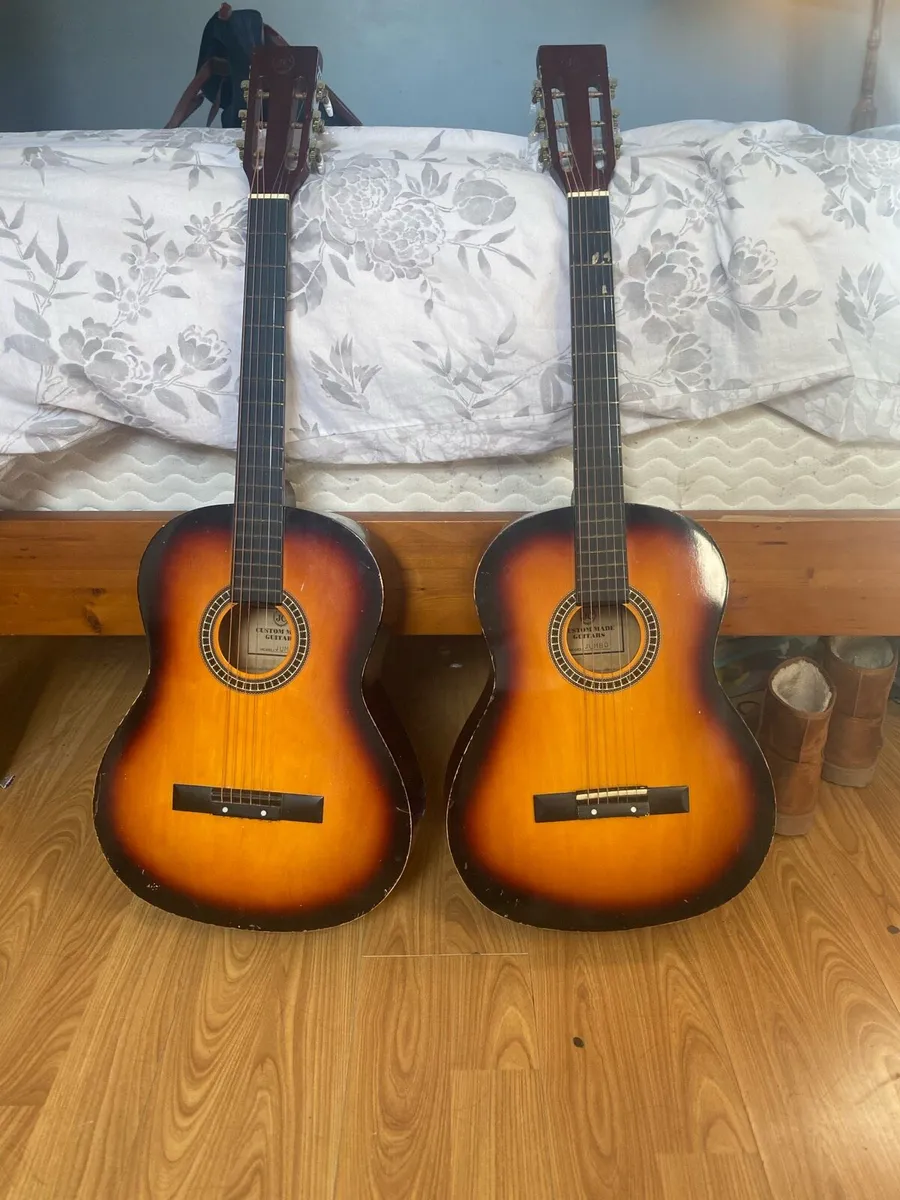 Two Jc custom handmade guitars - Image 1