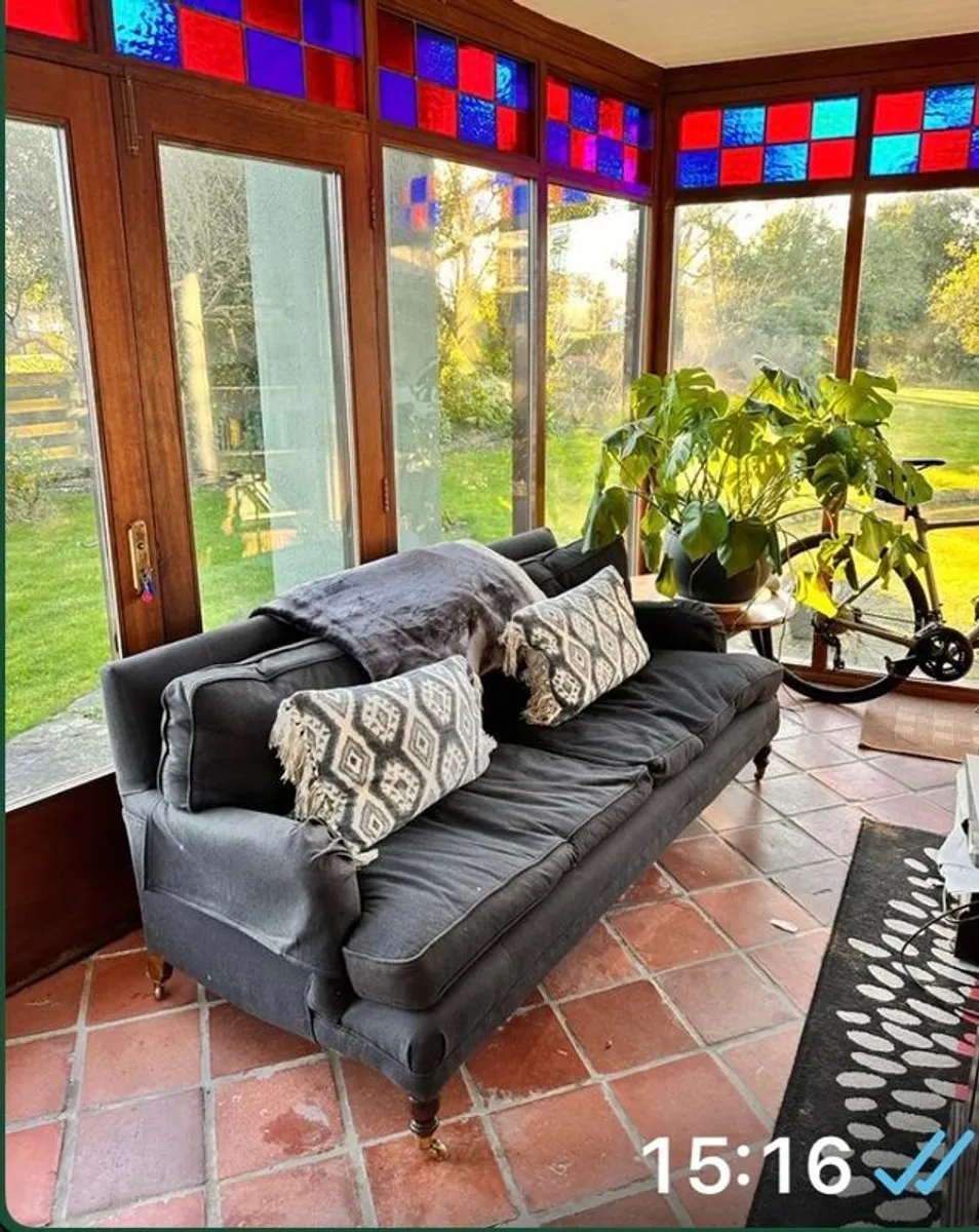 Newly upholstered Couch