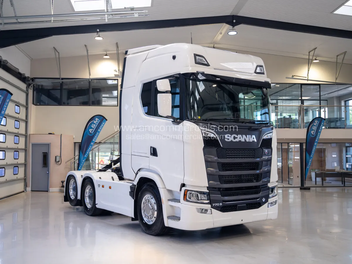 New 2025 Scania 770S V8 - 6X2 Twin Tag - PTO Prep - Image 1