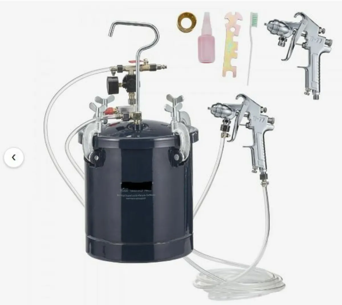 Spray Paint Pressure Pot Tank, 10L/2.5gal - Image 1