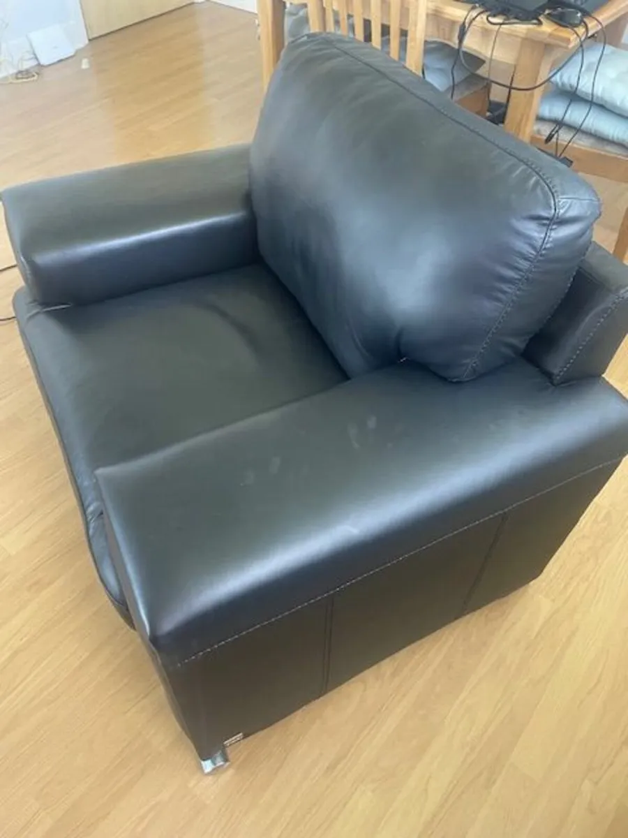 Black Arm Chair for Sale - Image 2