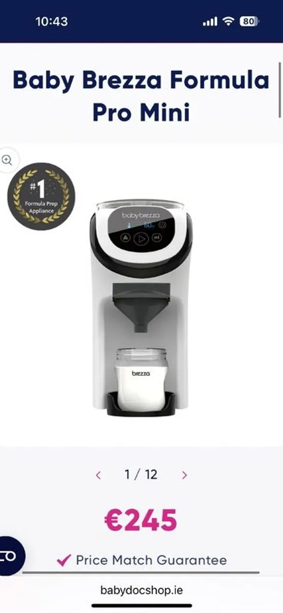 Baby Brezza Formula pro mini