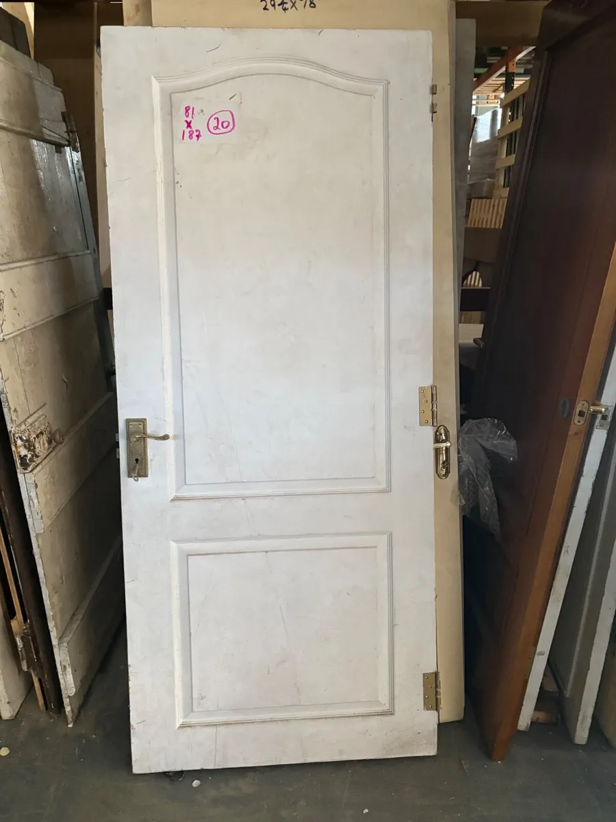 Heavy Fire Door and 6 panel door - Image 1