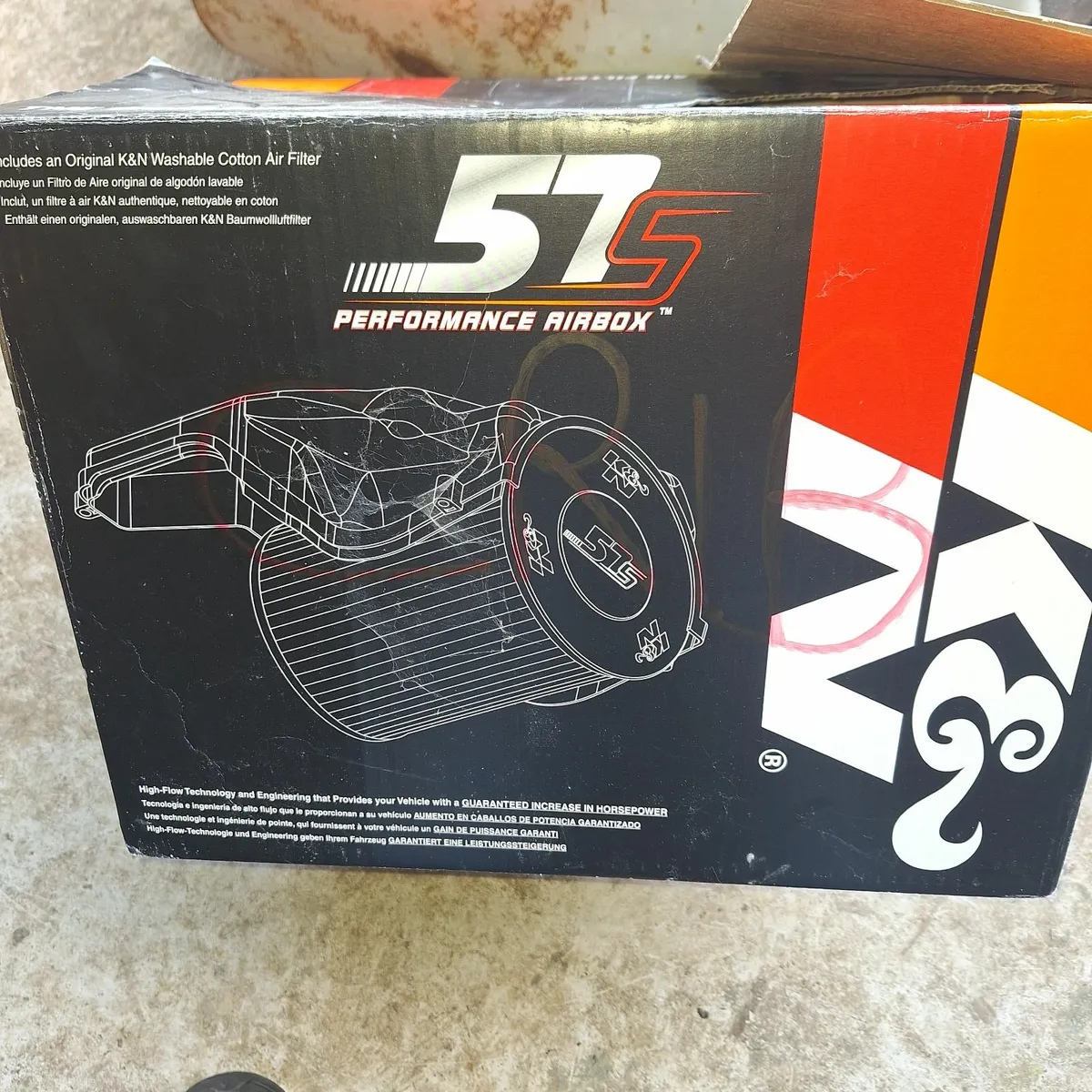 Ford focus 2015 K@N factory fit air filter. - Image 2