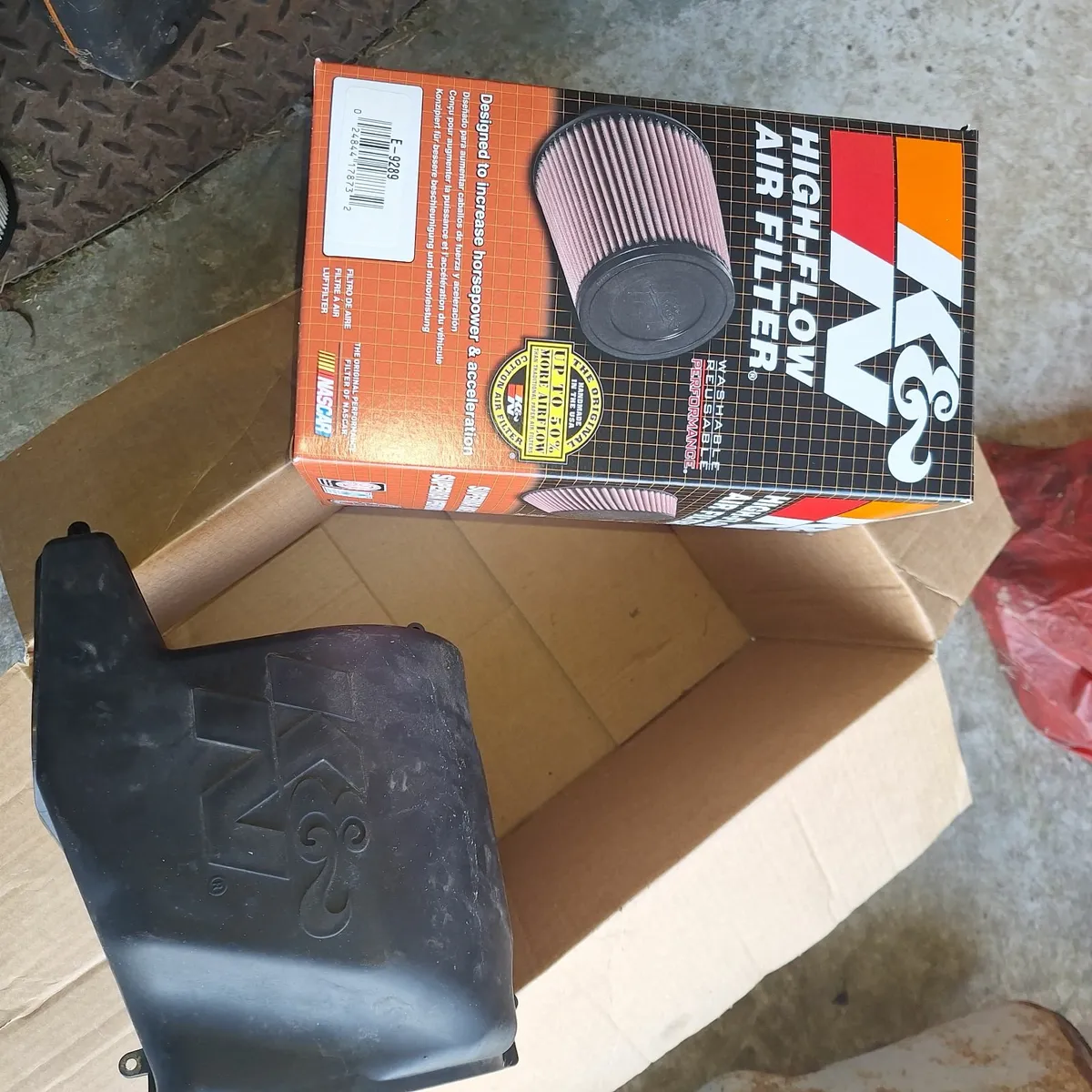 Ford focus 2015 K@N factory fit air filter. - Image 3