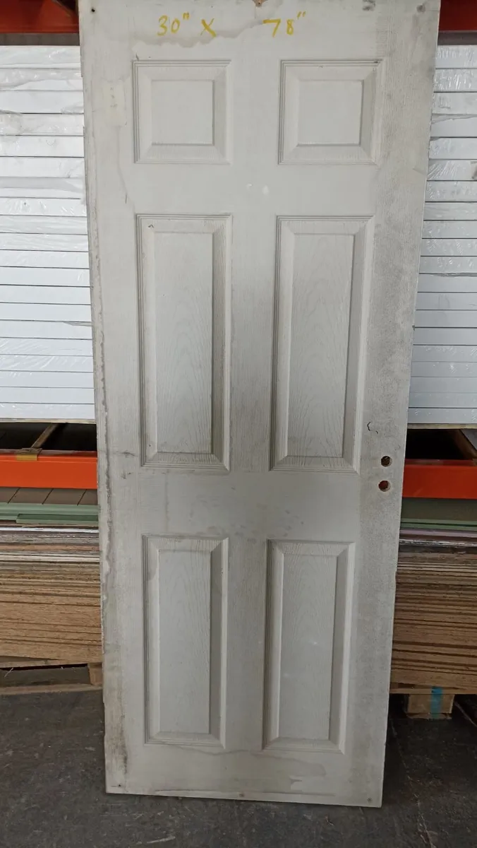 Heavy Fire Door and 6 panel door - Image 3