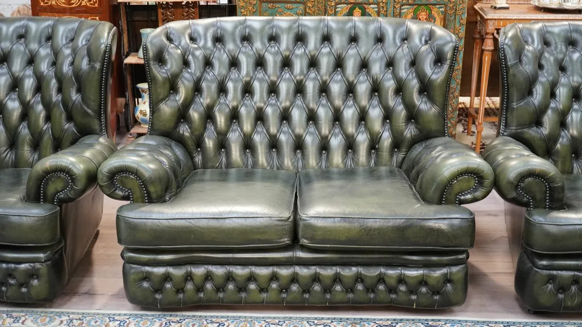 📌Chesterfield Club Suite – 4-Piece Set - Image 4