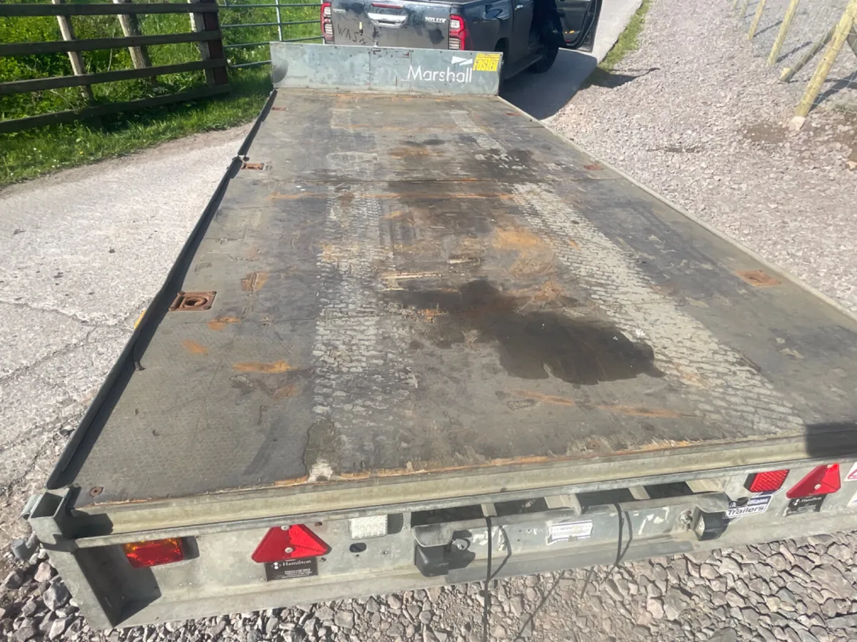 Ifor Williams 14 ft x 6ft 6” flat trailer - Image 3