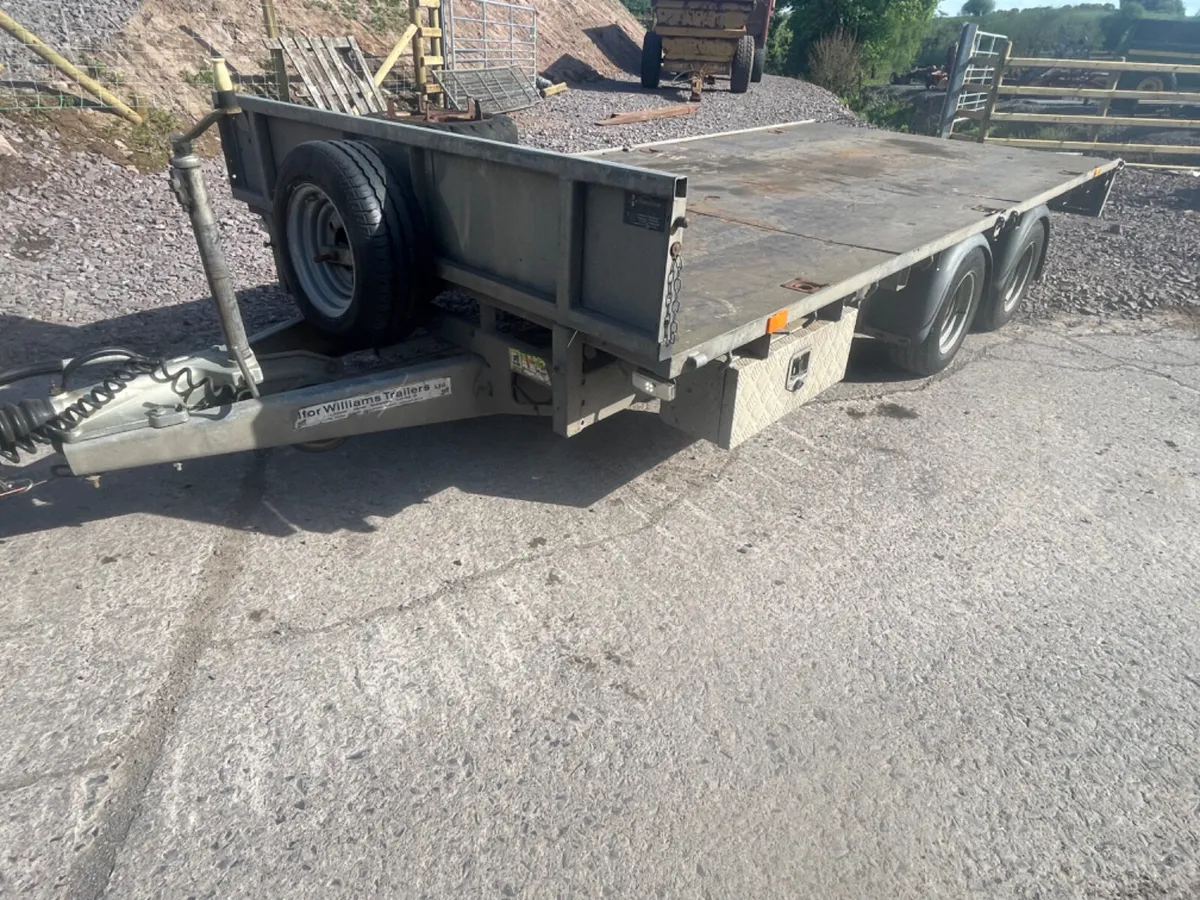 Ifor Williams 14 ft x 6ft 6” flat trailer - Image 2