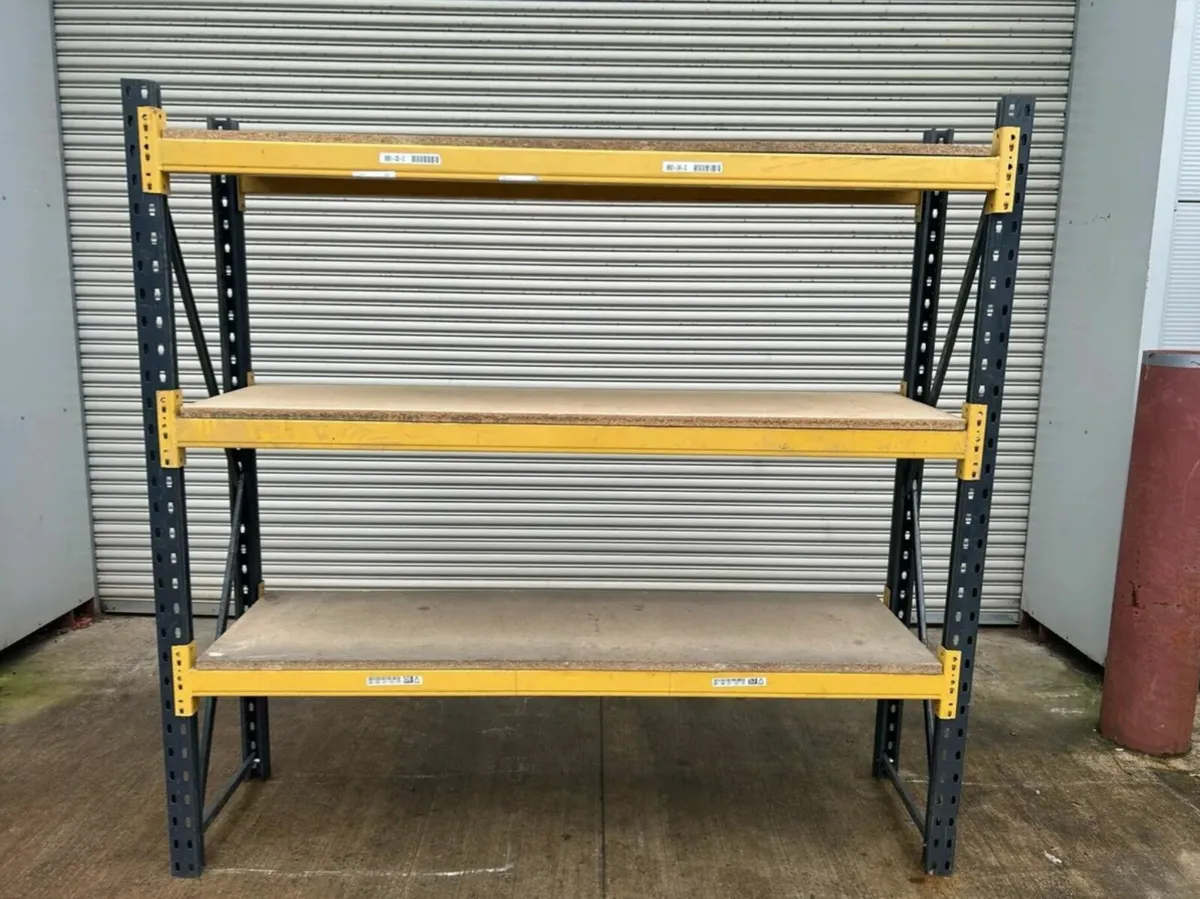 Used longspan shelving in excellent condition - Image 1