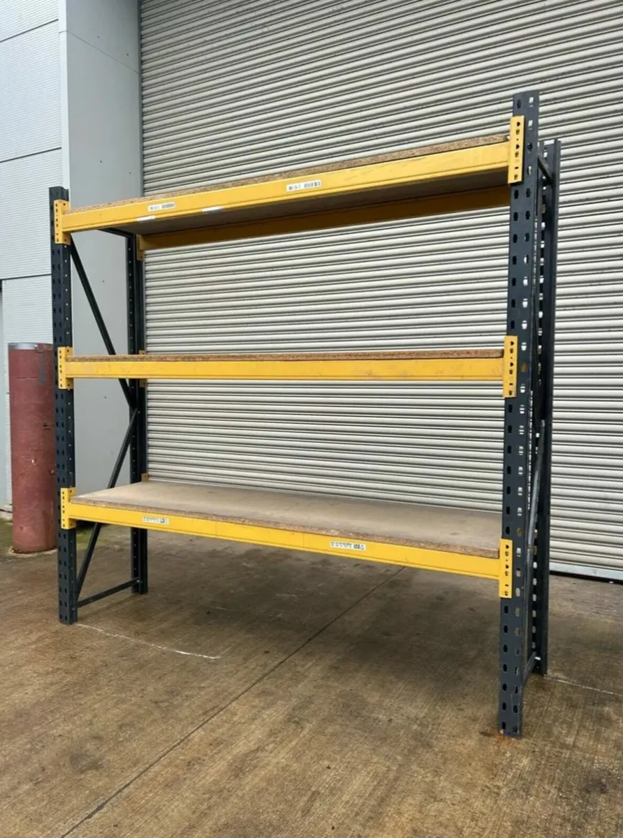 Used longspan shelving in excellent condition - Image 2