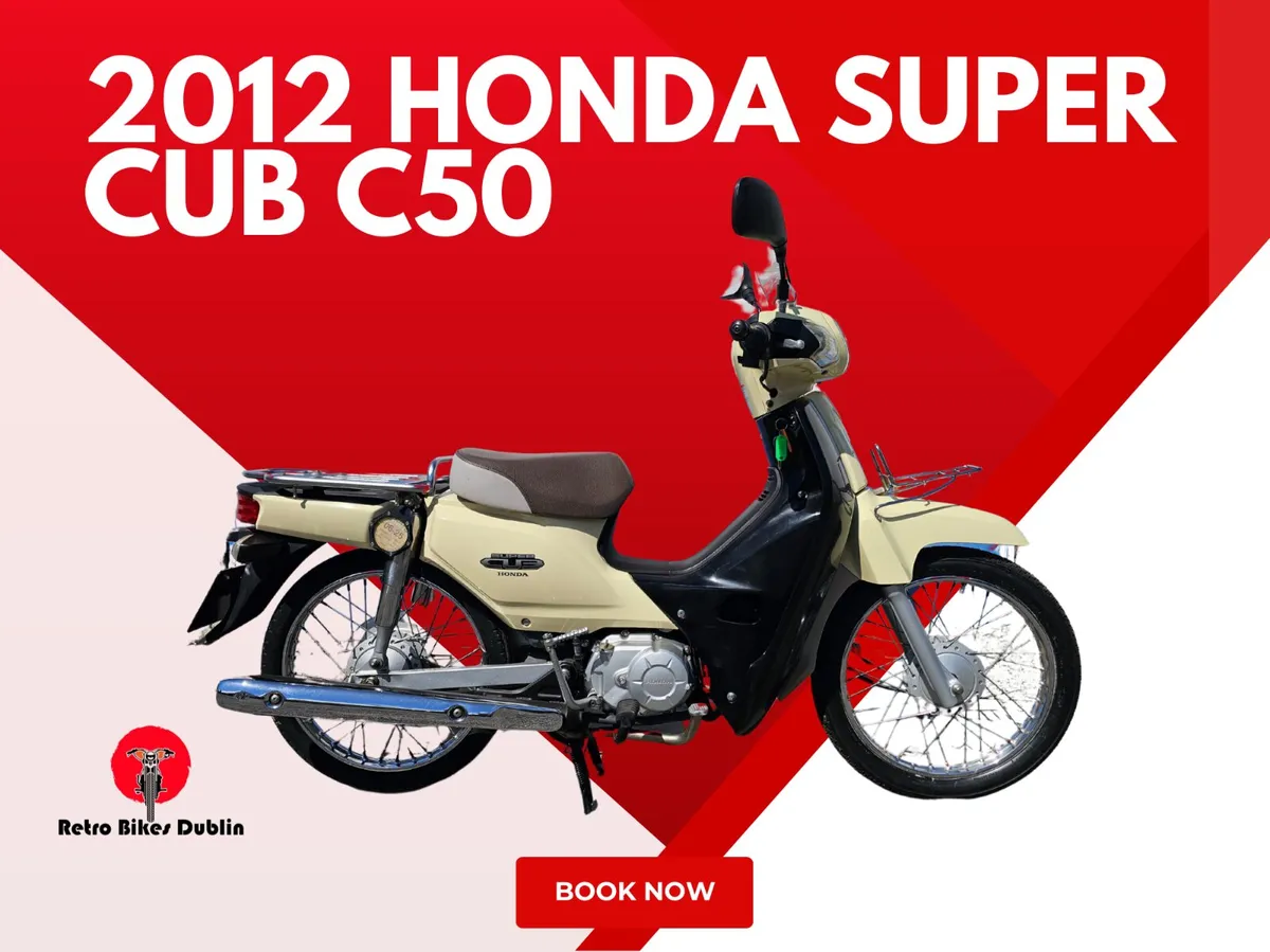 2012 Honda Super Cub C50 (Video Coming Soon) - Image 1